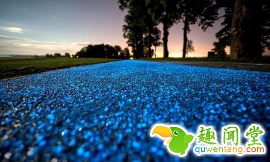首条太阳能自行车道 黑夜之中闪闪发光 实现了真正的绿色环保