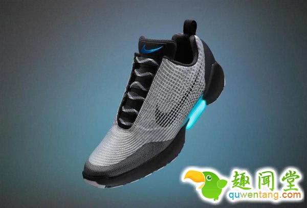 科幻成真!耐克首款自动系带鞋HyperAdapt Trainer 1.0发布
