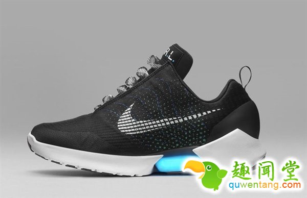 科幻成真!耐克首款自动系带鞋HyperAdapt Trainer 1.0发布