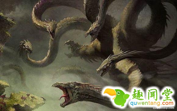 盘点上古神话中那些九头的神兽,竟然有这么多。