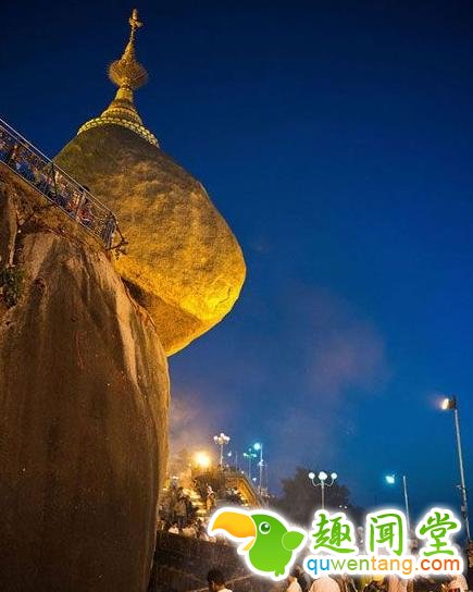 缅甸的“大金石”是如何抵抗重力悬挂峭壁数百年的,你知道吗?
