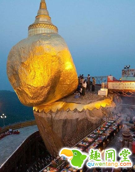 缅甸的“大金石”是如何抵抗重力悬挂峭壁数百年的,你知道吗?