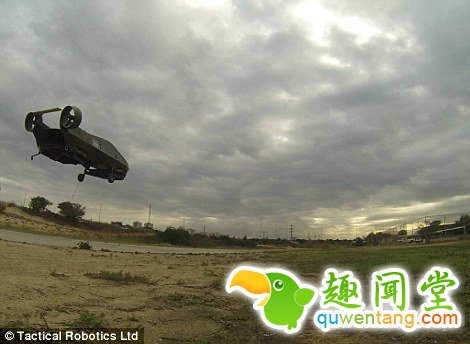 以色列巨型无人机上天，外形骇人似“超级战车”