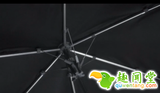 雨伞竟然配有独立悬架系统?而且还是3D打印的!