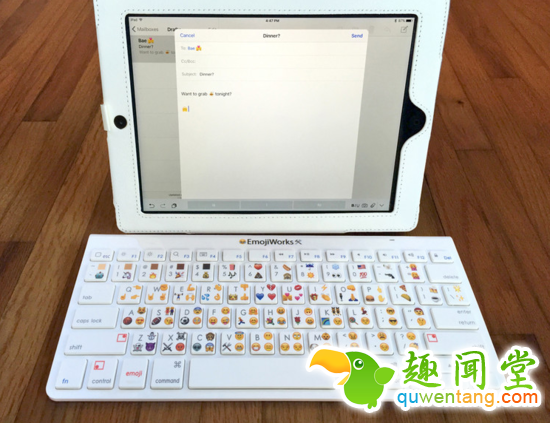 有了这emoj键盘,再也不担心打字找不到颜表情啦