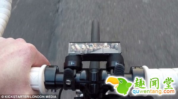 拯救你的脖子:骑车潜望镜