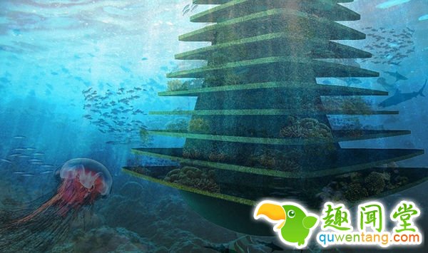 荷兰建筑师构想建立巨塔“海洋之树” 为动植物提供一个共同栖息之地--阿里百秀