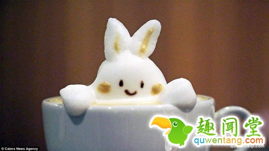 咖啡师创作3D拿铁,猫捉鱼那杯简直满满的脑洞~