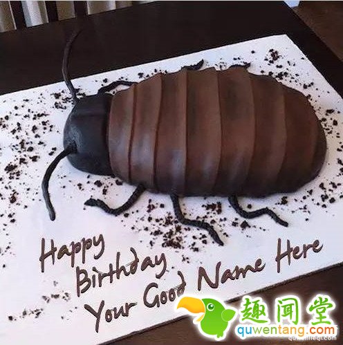 这是一款“由友人变路人”的生日蛋糕…… 