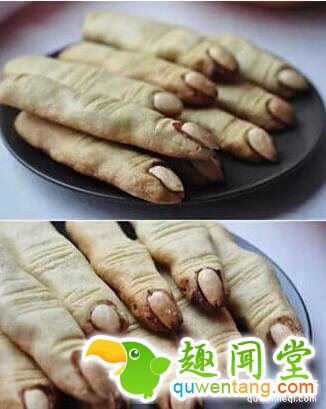 重口味食物:女巫手指面包