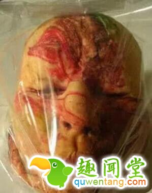 重口味食物:人脸面包
