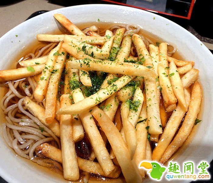 French Fries On Soba Noodles? 4