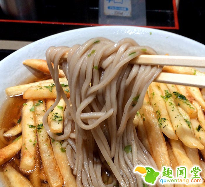 French Fries On Soba Noodles? 6