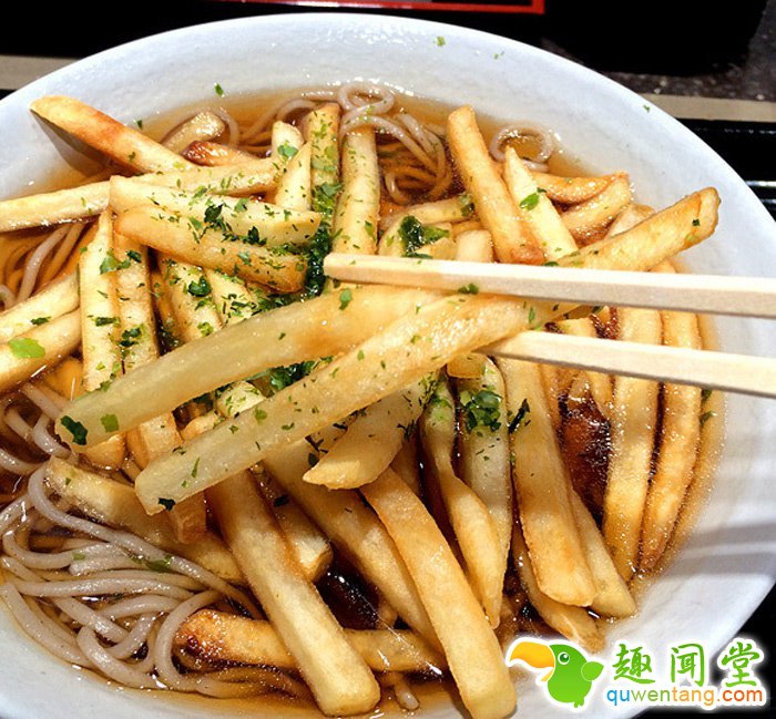 French Fries On Soba Noodles? 5