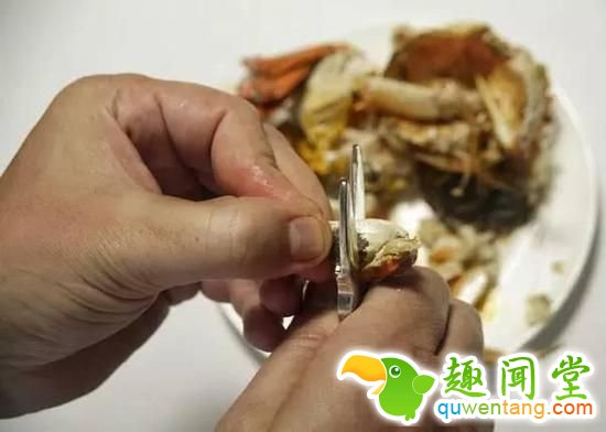 如何优雅地吃掉一只螃蟹？