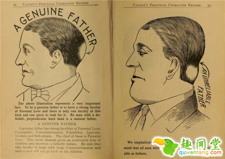 19世纪的女人挑老公要看脑袋的形状