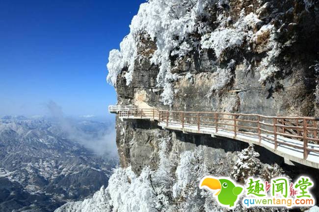 1月7至8日，四川境内巴中等地出现低温降雪天气，雪后光雾山披上洁白的“新衣”，雪色如画，美不胜收。肖洪波 摄